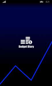 Budget Diary screenshot 1