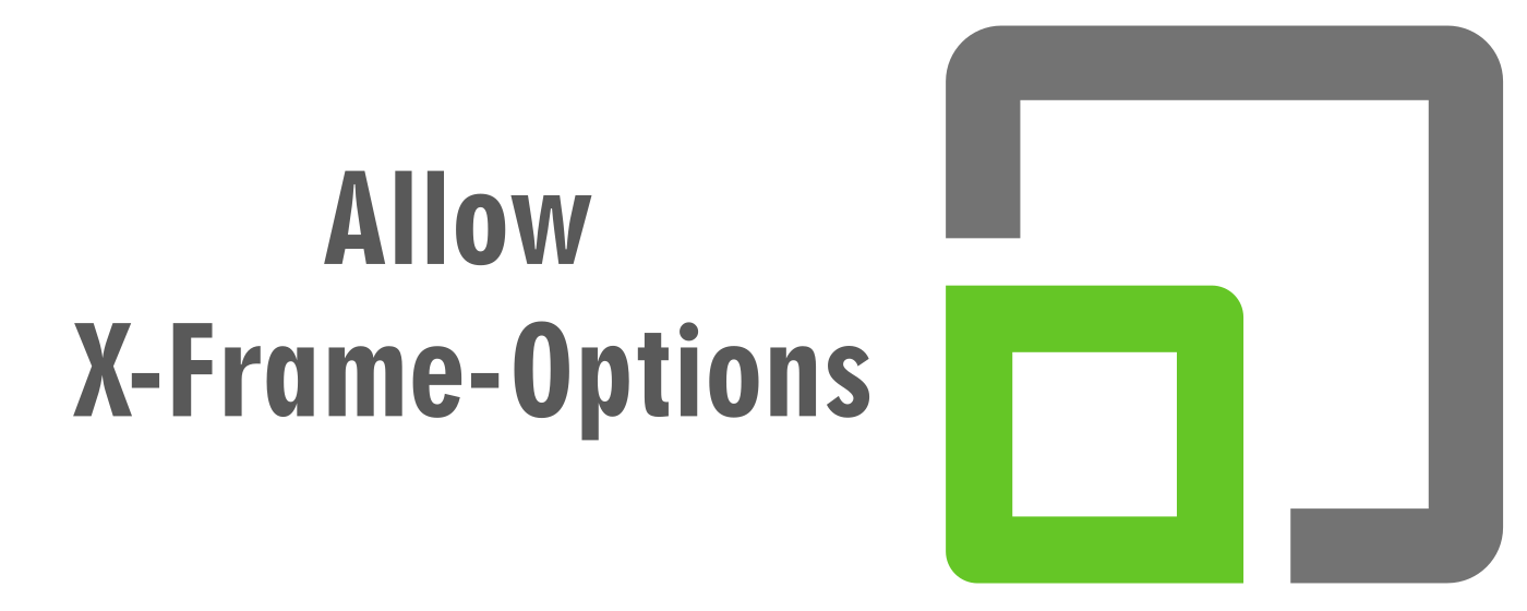 Allow X-Frame-Options marquee promo image