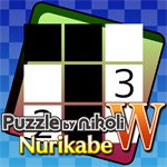 Puzzle by Nikoli W Nurikabe (Windows)