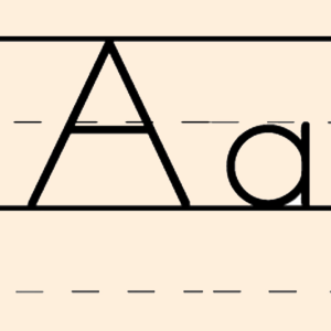 Letters School Fonts