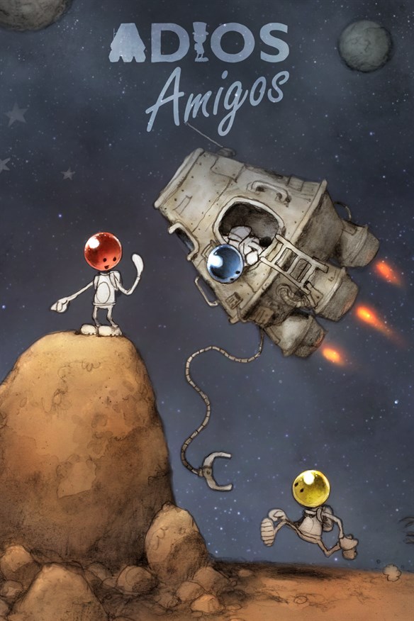 ADIOS Amigos Xbox Series X|S and Xbox One cover art