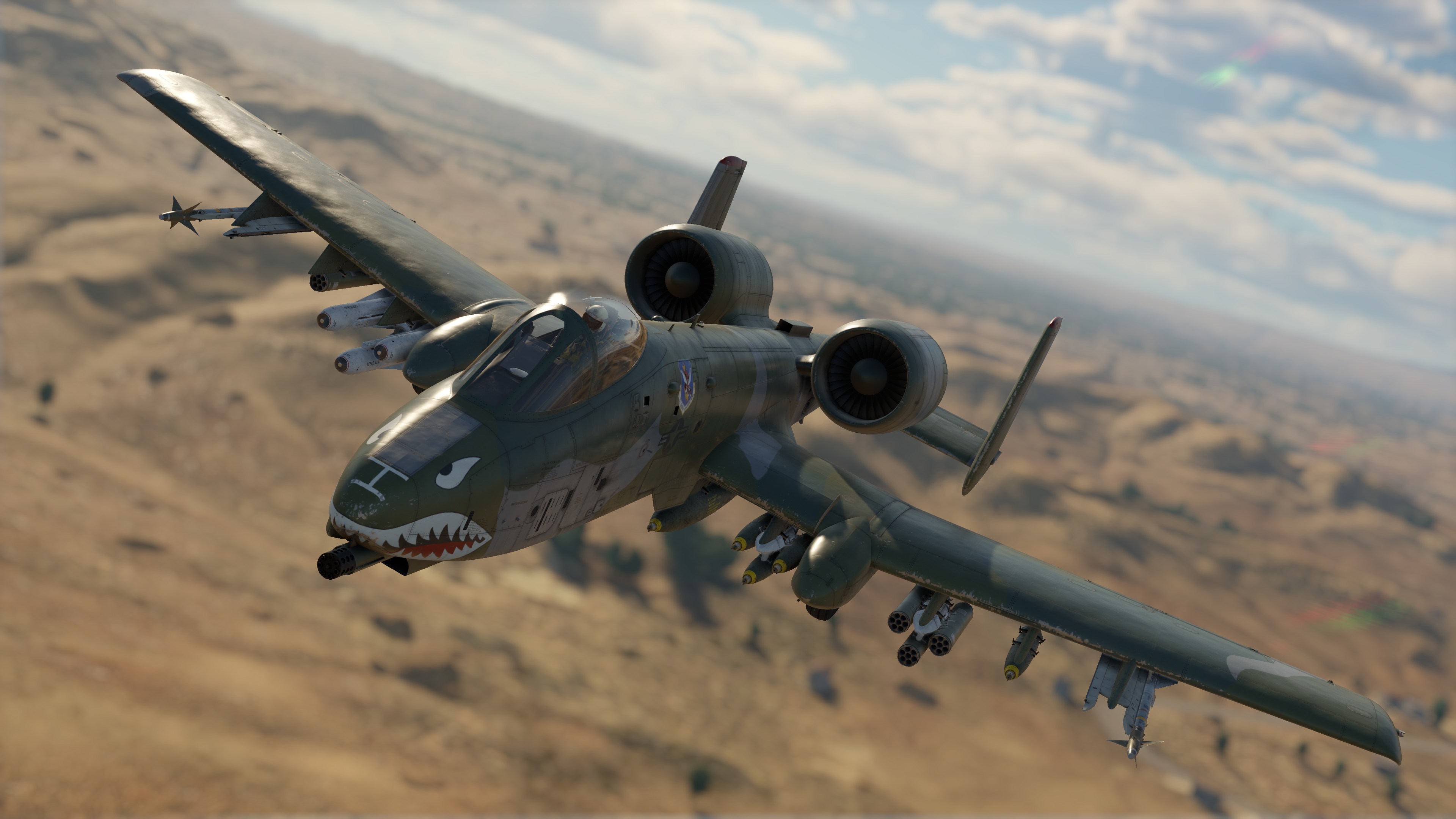 Скриншот №1 к War Thunder - Комплект A-10A Thunderbolt ранний