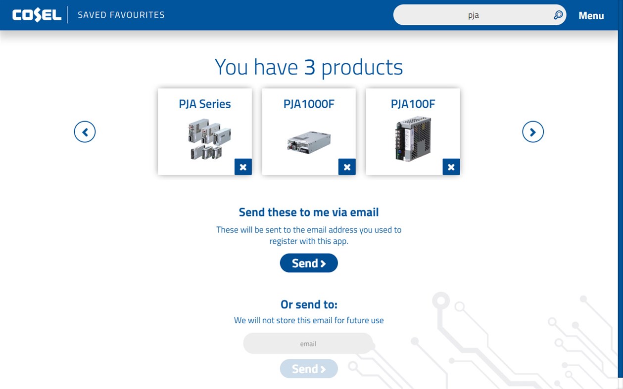 #7. Cosel Product Selector (Windows) 由: Cosel