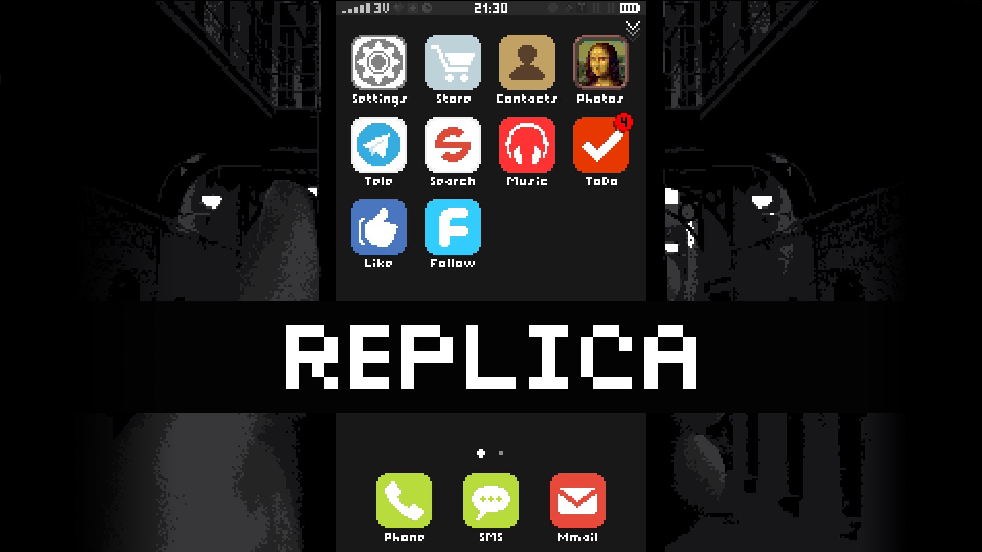 Replica screenshot thumbnail video