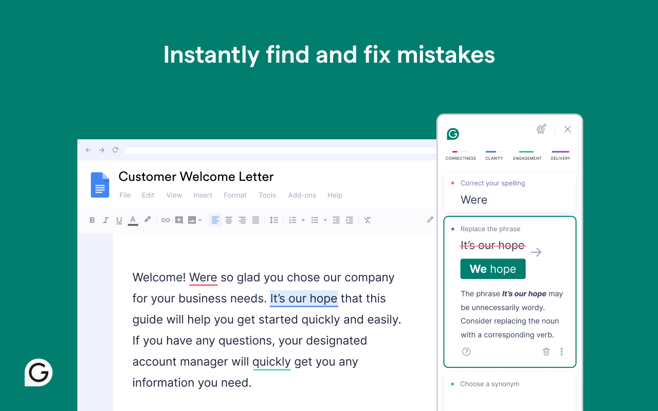 Grammarly: AI Writing and Grammar Checker App