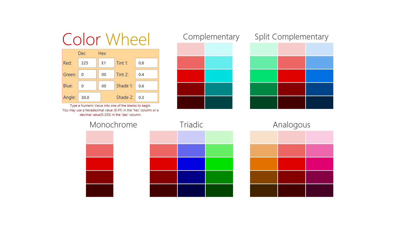 Getting colors. Color Wheel приложение. Возвращение цвета. 10 ДМД афсуше Colour [ng.