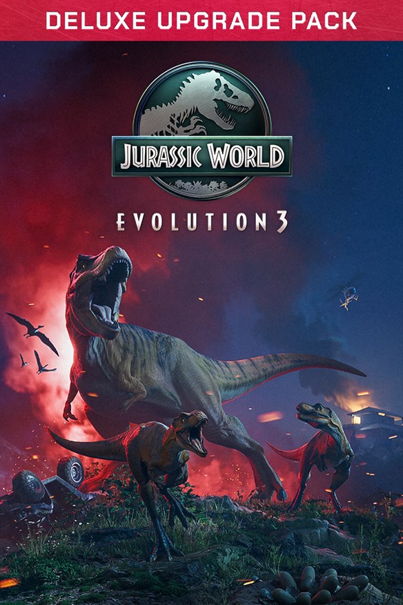 Jurassic World Evolution 3: Deluxe Upgrade Pack Xbox Series X|S and Xbox One cover art
