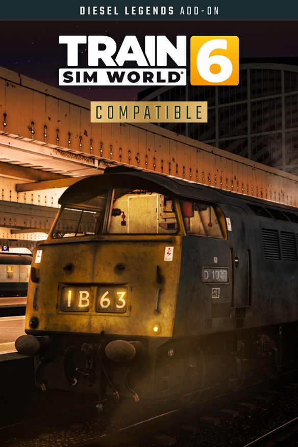 Train Sim World 6: Diesel Legends of the Great Western Xbox Series X|S and Xbox One cover art