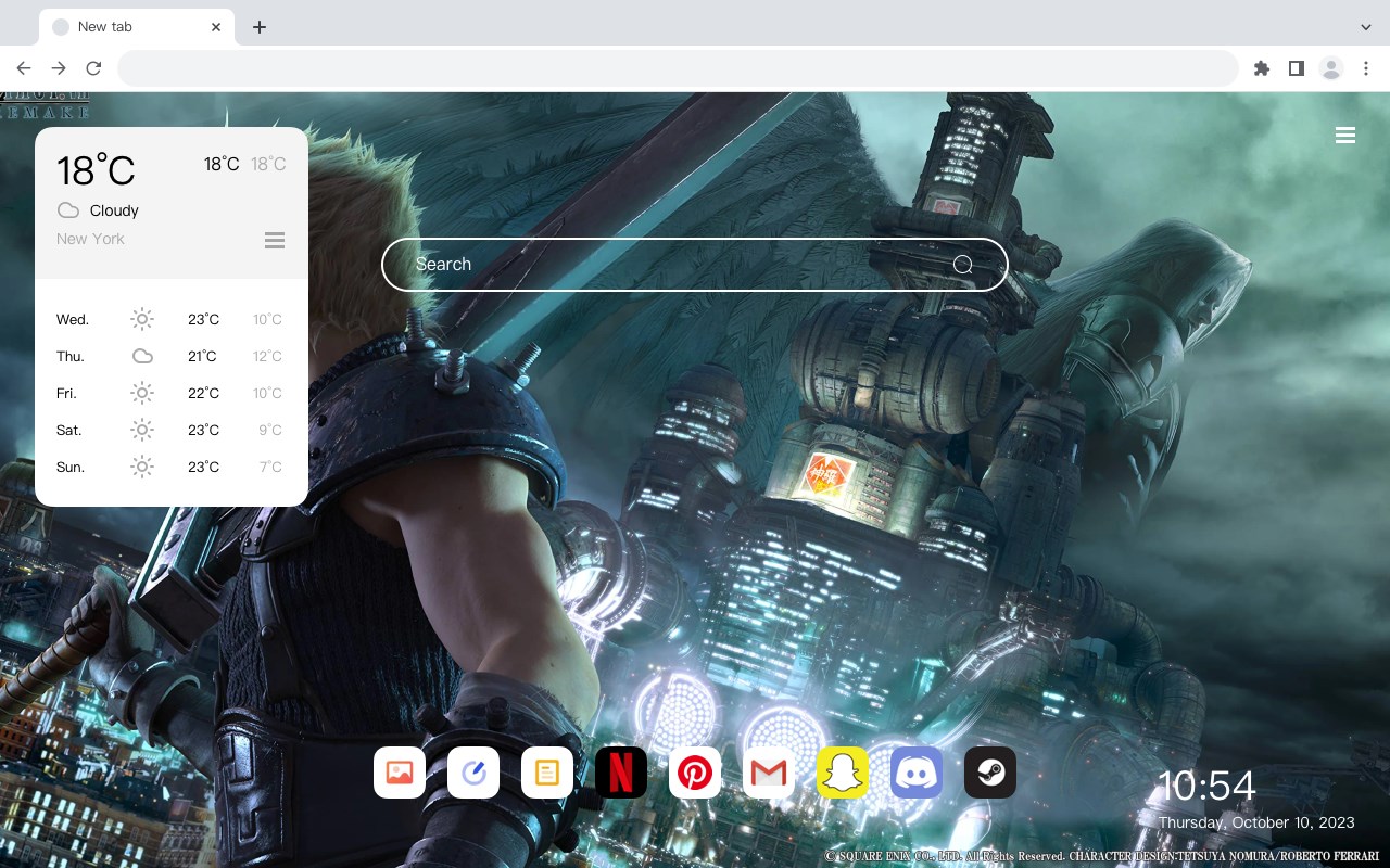 "Final Fantasy XVI" 4K Wallpaper HomePage