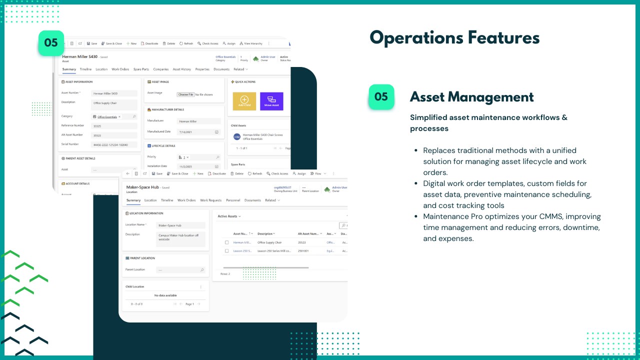Snapshot 5 of EvergreenWorx Operations - ERP