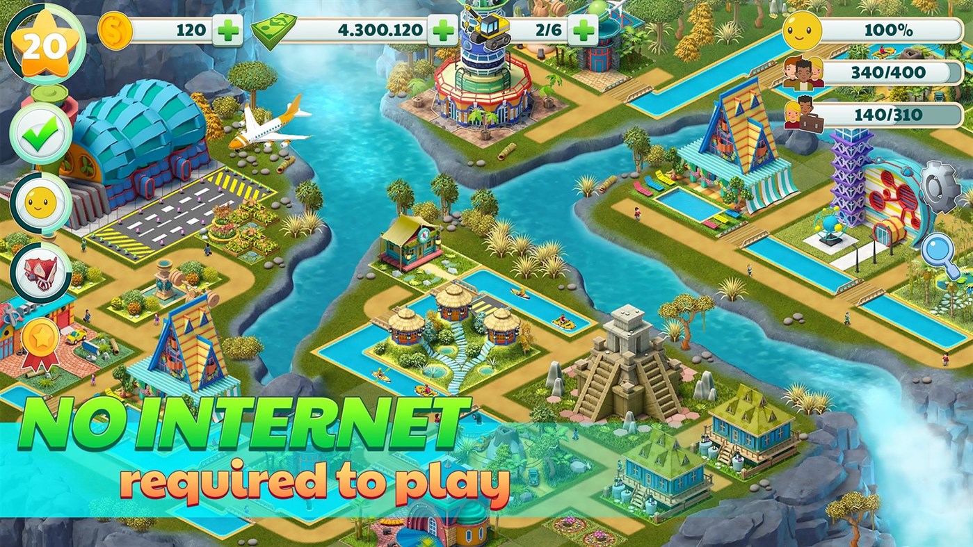 #7. Town City - Village Building Sim Paradise (Windows) Przez: Sparkling Society Games B.V.