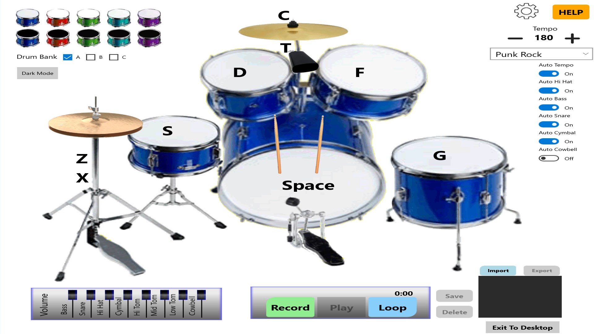 Play drums online, Music making games