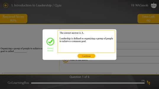 Leadership 101-simpleNeasyApp by WAGmob screenshot 7