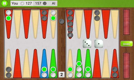 Backgammon Unlimited screenshot 2