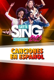 Let's Sing 2023 Spanish Song Pack