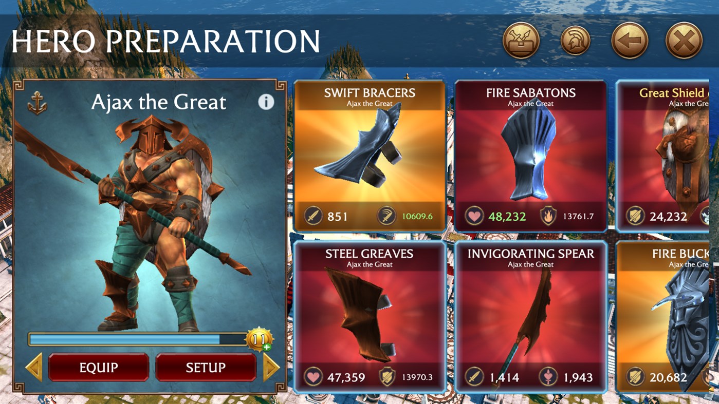 #7. Olympus Rising: Hero Defense (Windows) بواسطة: flaregames GmbH