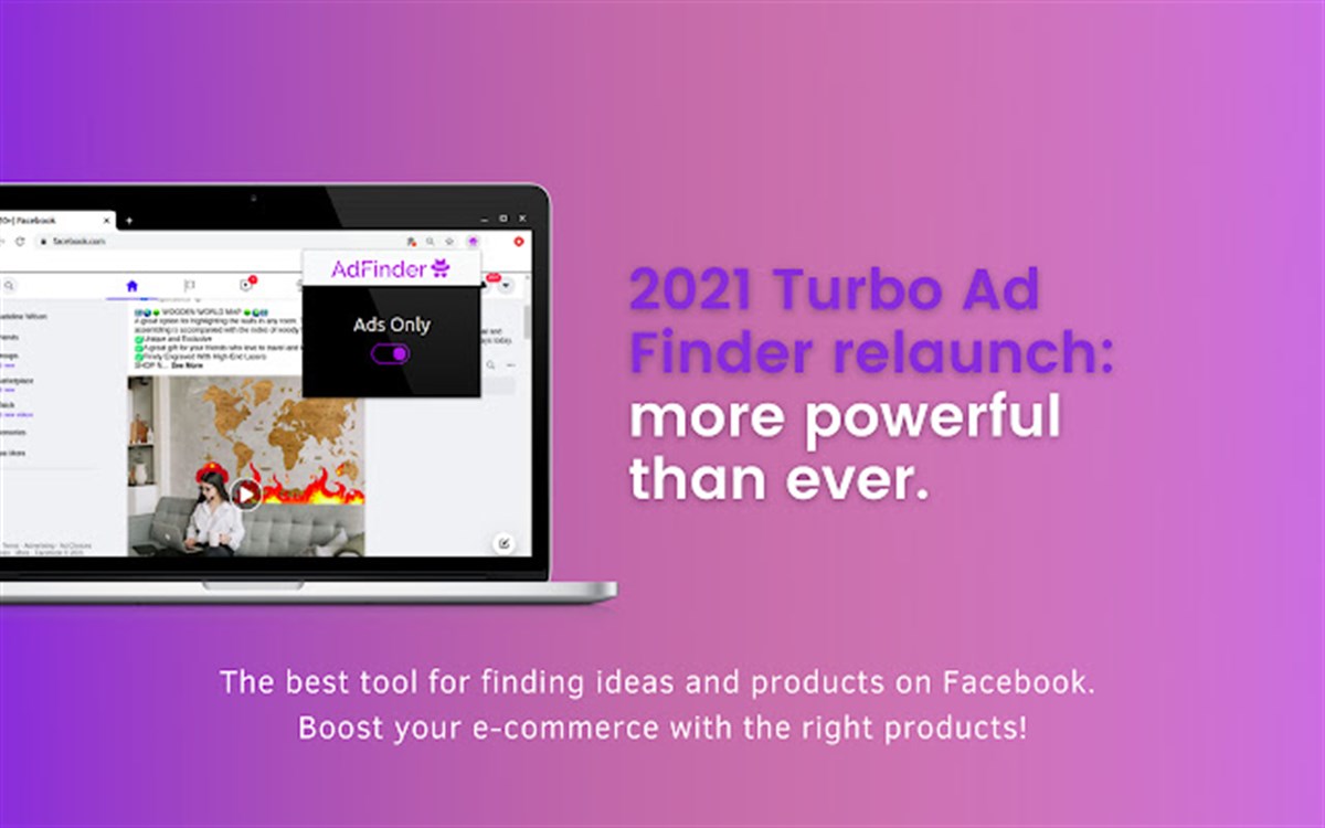 Turbo Ad Finder 2.0 – Best Facebook Ad Discovery Tool
