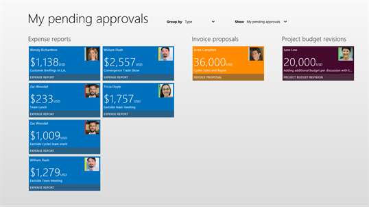 Dynamics AX 2012 Approvals screenshot 2