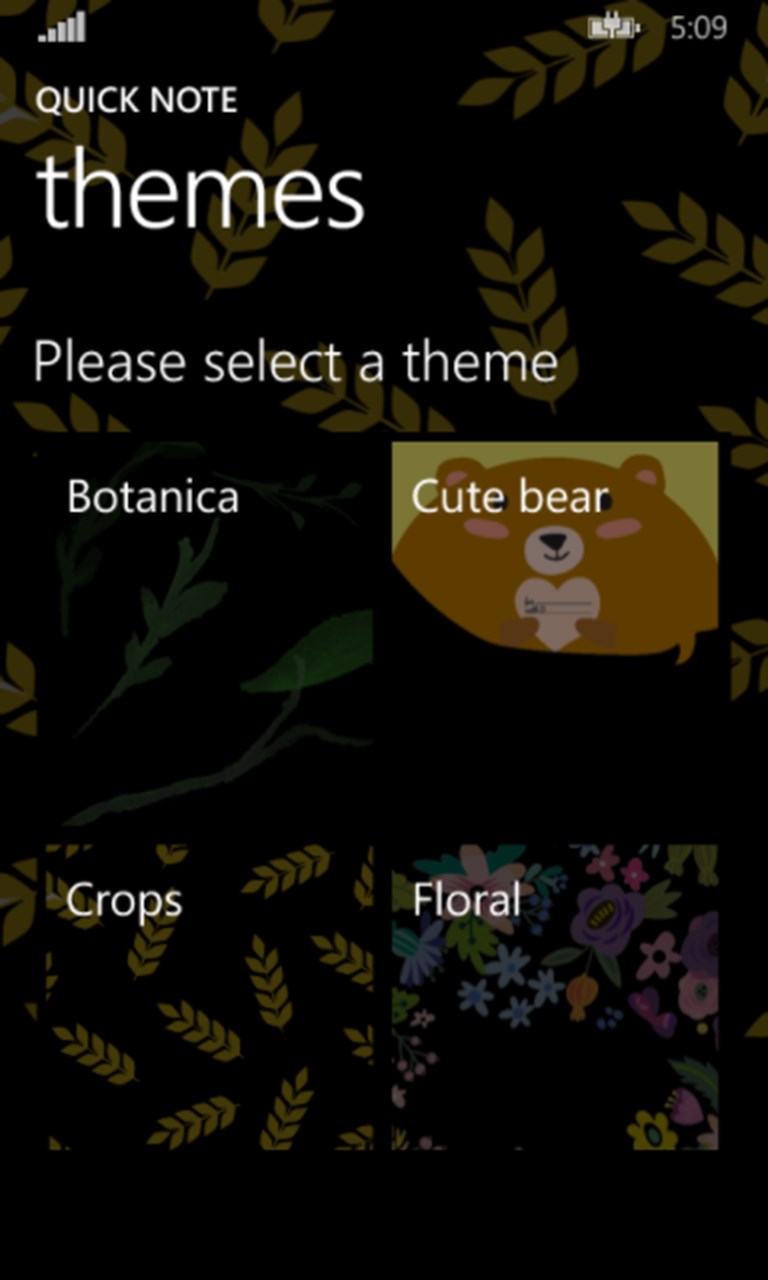 Quick Note Notes and Reminders for Windows 10 Mobile