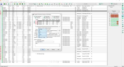 Timetable Generator GHC Screenshots 2