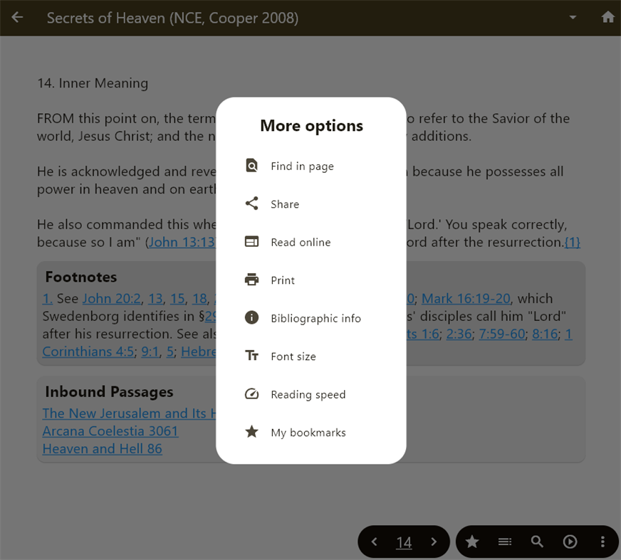 #1. Swedenborg Reader (Windows) Von: New Christian Bible Study Corp.
