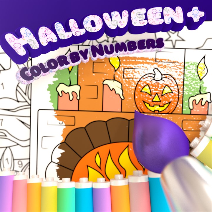 Halloween - Color by Numbers +