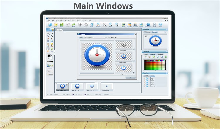 Icon Maker - IconCool Studio Lite - PC - (Windows)