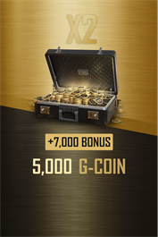 PUBG - 翻倍G-Coin III（5,000+额外7,000）