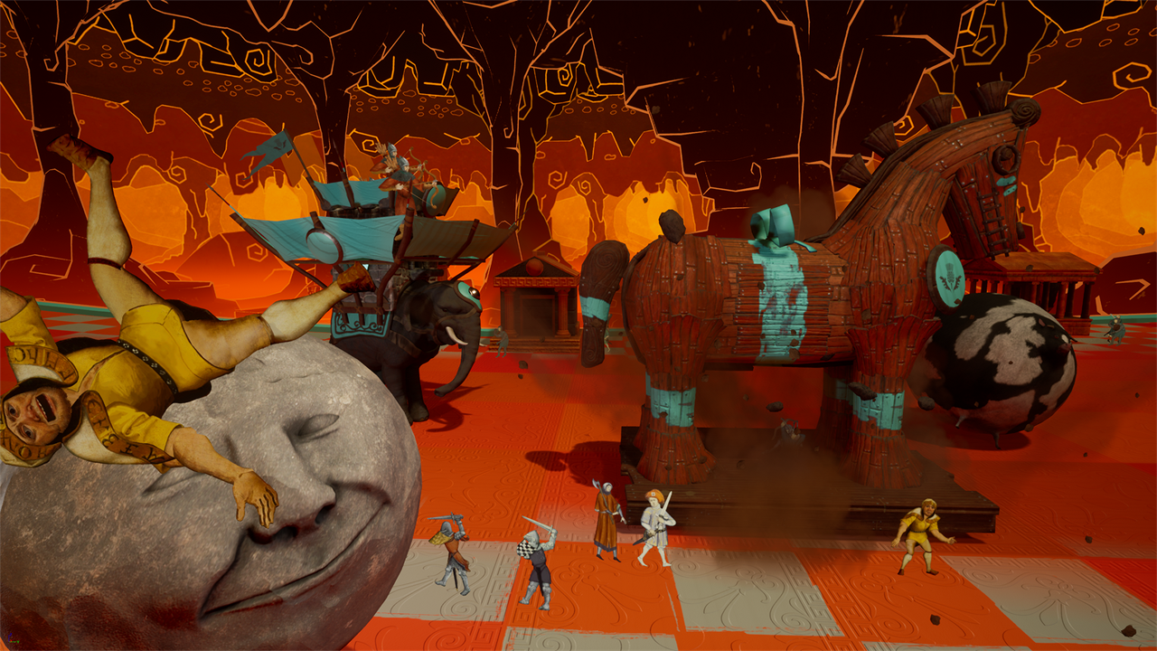 Rock of Ages 3: Make & Break screenshot 1