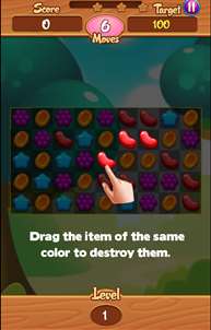 Jelly Garden Crush - Match 3 Games screenshot 2