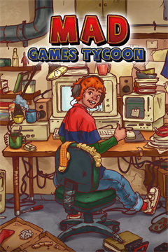 Cover poster for Mad Games Tycoon