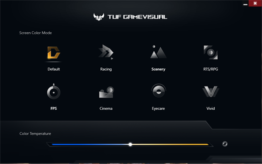 GameVisual screenshot 2