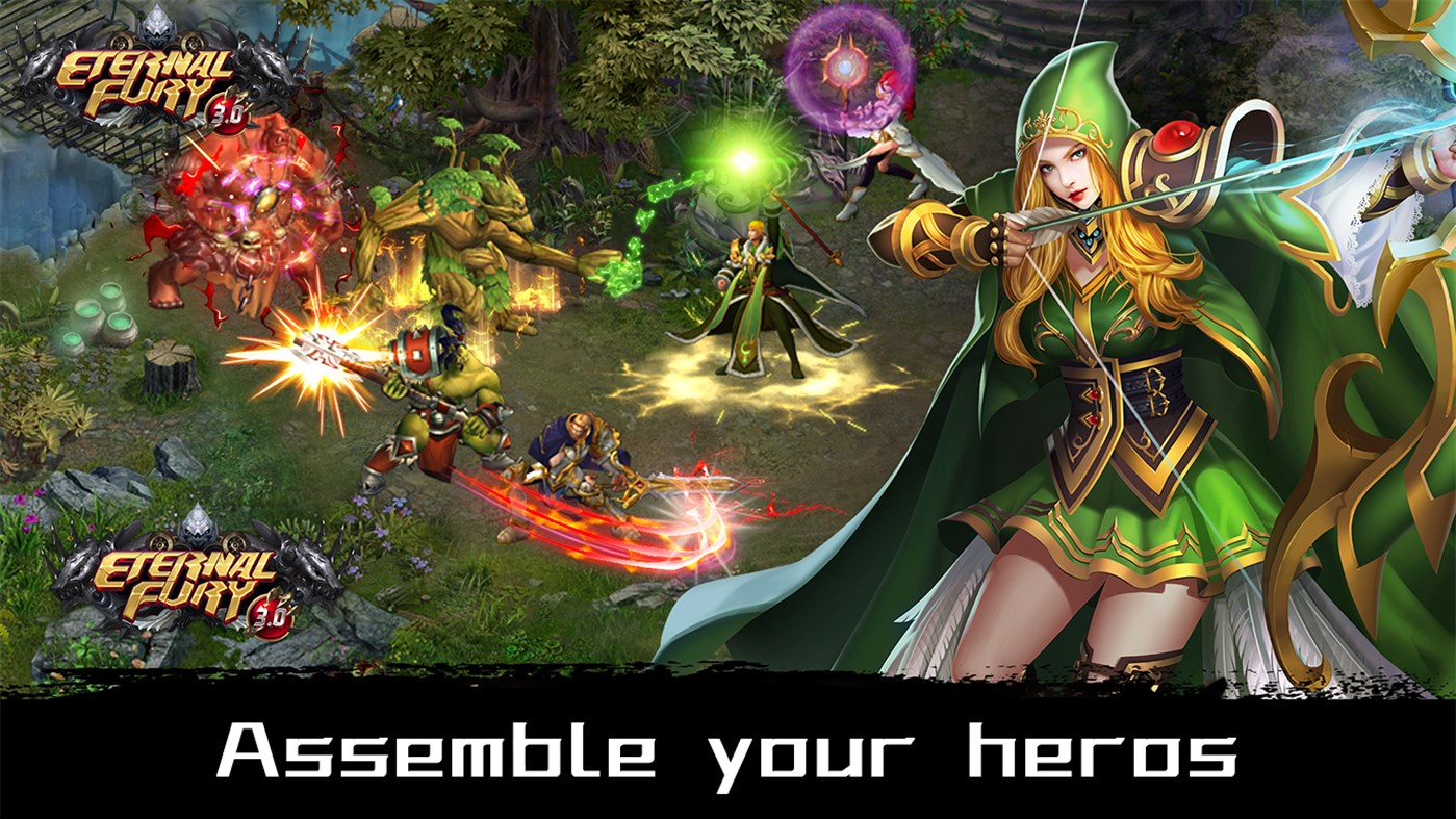 #2. Eternal Fury (Windows) 由: MIRACLE GAMES INC.