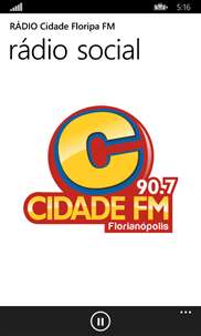 Rádio Cidade Floripa FM screenshot 1