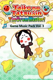 Taiko no Tatsujin: The Drum Master! Música de juegos vol. 3