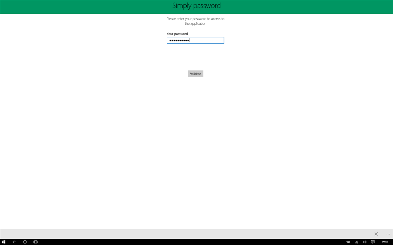#1. Simply password (Windows) Door: Quentin Delfour