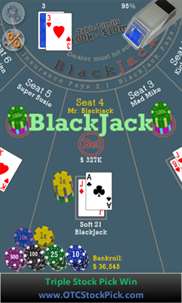 Advanced 21 Blackjack screenshot 1