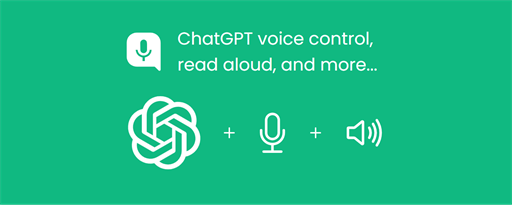 VoiceWave: ChatGPT Voice Control marquee promo image