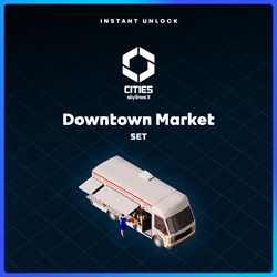 Cities: Skylines II - Downtown Market Set