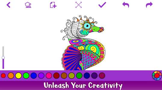Animals Coloring Book Pages - Adult Coloring Book screenshot 5