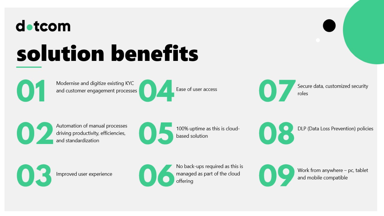 Snapshot 5 of Digital KYC Management Solution