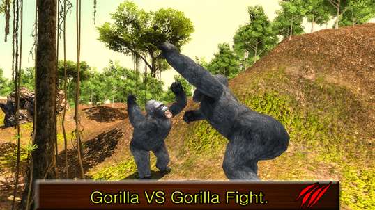 Wild Animal Simulator-Life of Gorilla screenshot 6