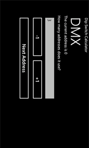 DMX Dip Switch Calculator screenshot 5