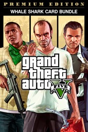 Bundel met Grand Theft Auto V: Premium Edition en Whale Shark-cashcard