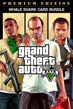 Cover poster for Grand Theft Auto V: Premium Edition & Whale Shark Card Bundle