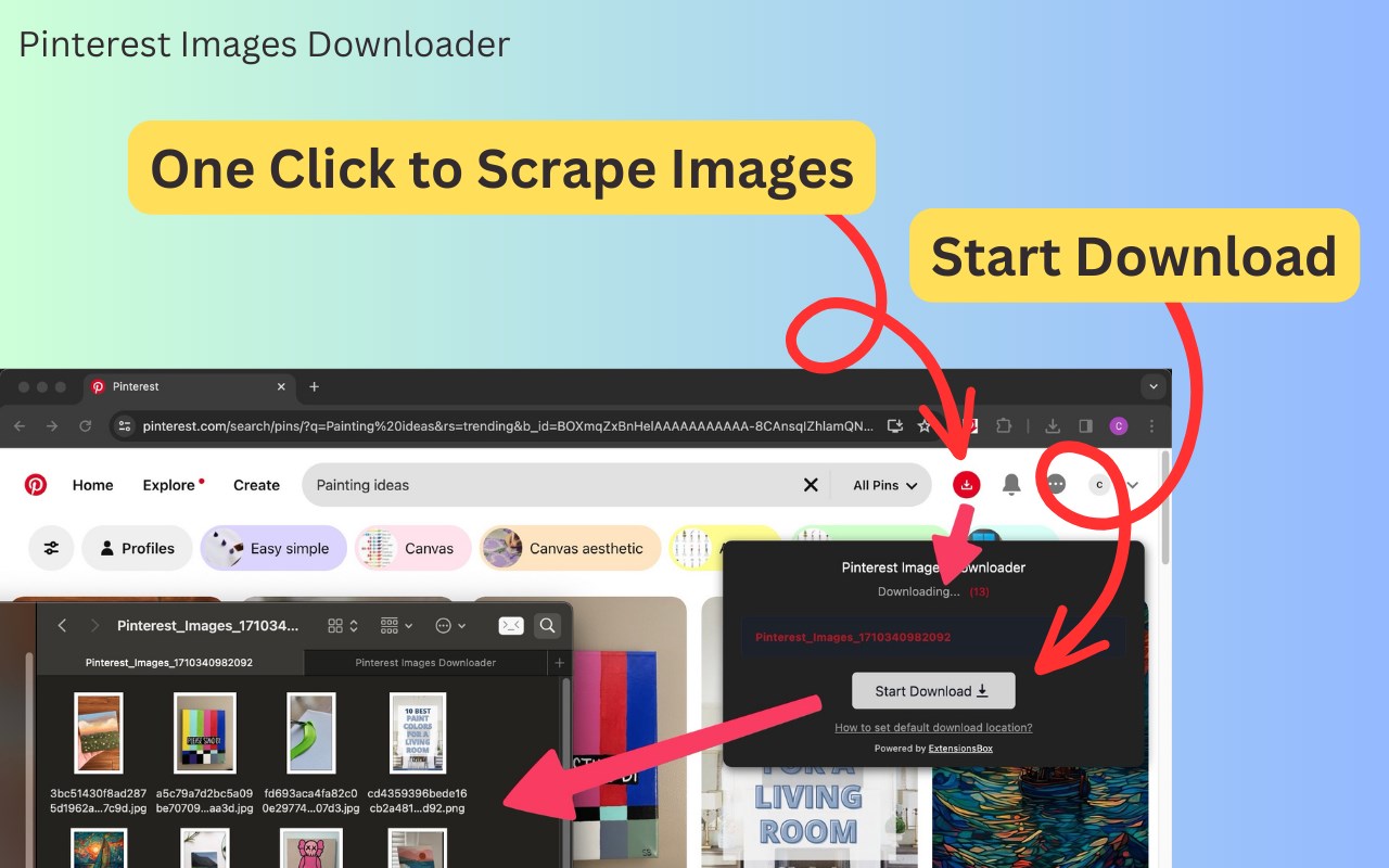 Pinterest Images Downloader - Pinterest Video Downloader