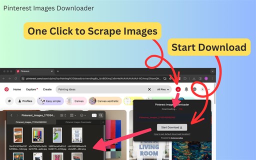 Pinterest Images & Videos Downloader