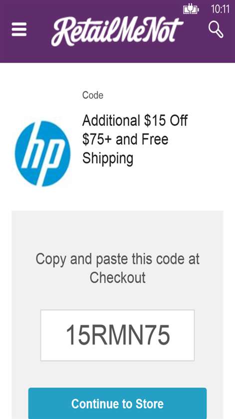 Retailmenot.com Screenshots 1