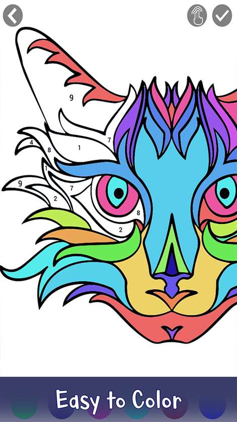 Adult Color by Number Coloring Book Pages for Windows 10 free download on 10 App Store