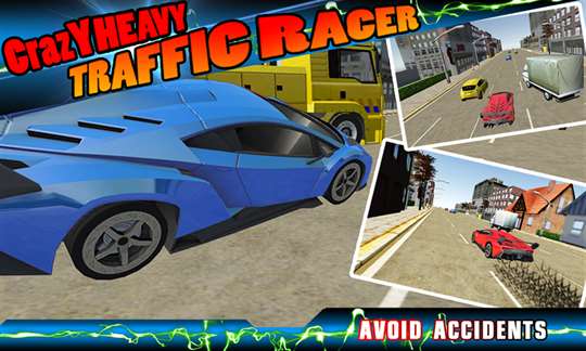 Crazy Heavy Traffic Racer screenshot 4